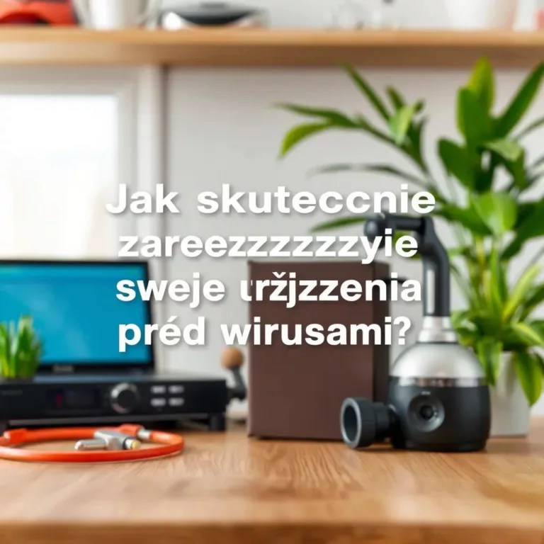 Jak skutecznie zabezpieczyć swoje urządzenia przed wirusami?