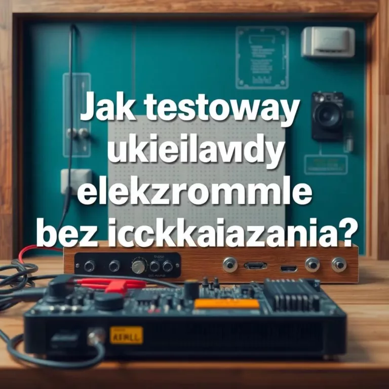 Jak testować układy elektroniczne bez ich uszkadzania?